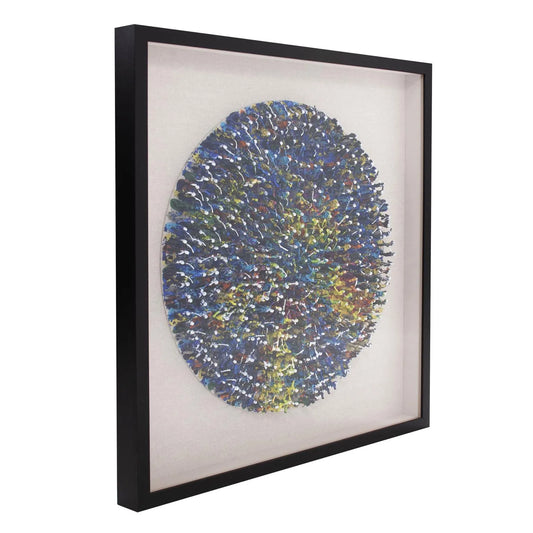 Toy Soldier Mandala Recycled Wall Art
