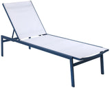 Santorini Outdoor Patio Chaise Lounge Chair – Adjustable Comfort for Relaxation and Sunbathing