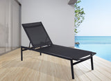 Santorini Outdoor Patio Chaise Lounge Chair – Adjustable Comfort for Relaxation and Sunbathing