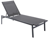 Santorini Outdoor Patio Chaise Lounge Chair – Adjustable Comfort for Relaxation and Sunbathing