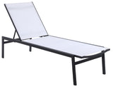 Santorini Outdoor Patio Chaise Lounge Chair – Adjustable Comfort for Relaxation and Sunbathing
