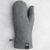 BergHOFF GEM 100% Cotton 2Pc Oven Mitt Set, Black Denim Look