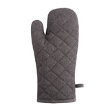 BergHOFF GEM 100% Cotton 2Pc Oven Mitt Set, Black Denim Look