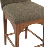 Waldorf Stool - Elegant Art Deco Design with Plush Comfort and Solid Ash Wood for Stylish Spaces