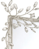 Forget-Me-Not Silver Rectangular Mirror