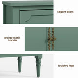 Wholesale Storage Cabinet with 3 Doors, Mid-Century Sideboard Cabinet