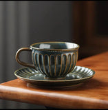 Gohobi Handmade Japanese Stoneware Cup & Saucer
