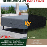 Rectangular Outdoor Patio Furniture Cover