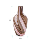 Neapolitain Glass Vase- Medium