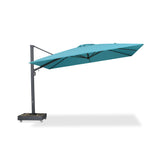 PURPLE LEAF Heavy Duty Cantilever Patio Umbrella Extra Large Outdoor Umbrella for Yard, Garden, Pool