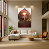 Tree of Life: Sacred Geometry Abstract Wall Art