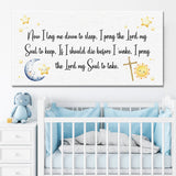 I Lay Me Down To Sleep Faith Sign