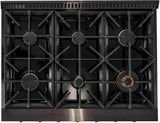 Kucht KX Series 36" Freestanding Dual Fuel Range Liquid Propane KXP36-SS/LP