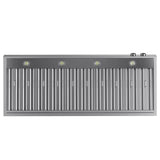 Kucht 60" Ducted Under Cabinet Range Hood Stainless Steel with Digital Controls KRH600-SS