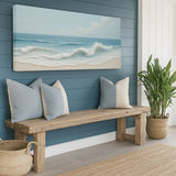 Serene Ocean Wave Coastal Wall Art VIII