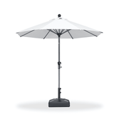 PURPLE LEAF Round Tiltable Patio Umbrella Poolside Porch Table Umbrella