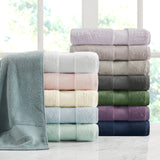 Turkish Cotton 6-Piece Bathroom Towel Set, Taupe