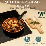 Moss & Stone 7-Piece Copper Camping Cookware Set