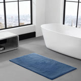 Quick-Dry Bathroom Rugs, Navy Blue