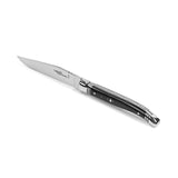 Goyon-Chazeau, Set of 4, Ebony Wood Laguiole Steak Knives