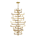 Andre Grande Brass Chandelier