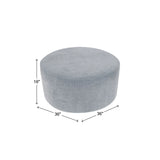 Komodo Breeze Universal 36 Round Ottoman Cover