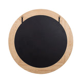 Robin Baron Winfield Wooden Round Mirror