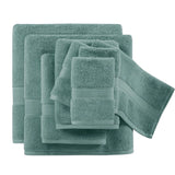 Antibacterial Spa-Like 8-Piece Bathroom Towel Set