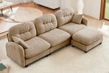 MOLLY 107" 3 Seater Sofa with 1 Ottoman