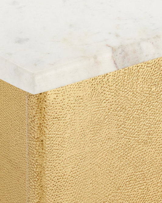 Doublet Marble Accent Table Set of 2