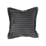 Puff Ottoman Cover & Cushion Shar Pei Charcoal/Black