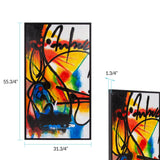 Building Art One Wall at a Time Hand Painted Original Art #1