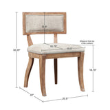 Wholesale [Set of 2] French Antique Farmhouse Dining Chair *