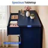Wholesale 47" 6-Drawer Fluted Dresser, Eco-Friendly & Water-Resistant