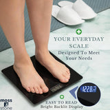 Digital Bathroom Scale 180kg Smart Body Weight Scale