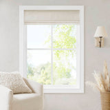 Total Blackout Cordless Roman Shade Linen