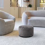 Short Pouf Pana Charcoal