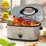 Wholesale 26 Quart Roaster Oven with Visible Self-Basting Lid