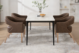 ALINO 25" Modern Barrel Chair