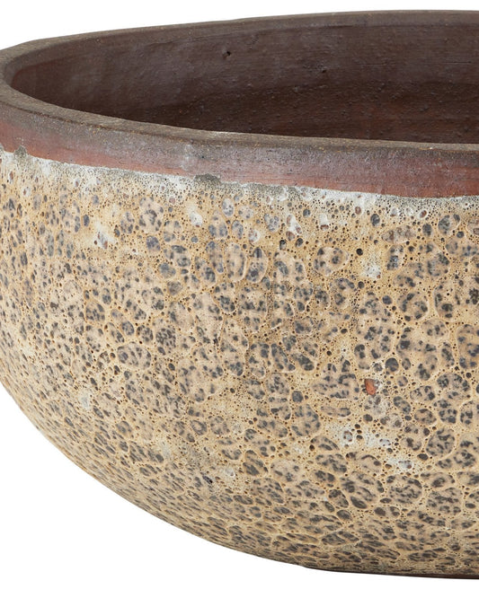 Lyra Beige Large Planter
