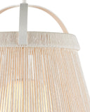 Parnell Medium White Pendant