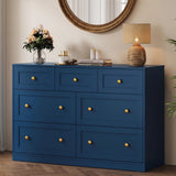 7 Drawer Dresser, 47'' Wide Modern Chest of Drawers