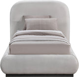 Vaughn - Chenille Bed With Black Base
