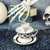 You've Been Poisoned Gothic Tea Cup & Saucer Set