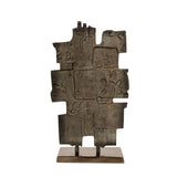 Patina Aged Brass Sculpture