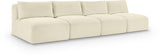 Shaggy - 4 Seat Modular Armless Sofa