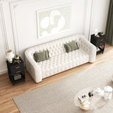 Wholesale Side Table with 2 Drawers and Open Shelf Below