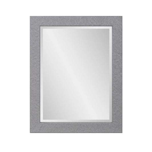 Stucco Vanity Mirror - Gray