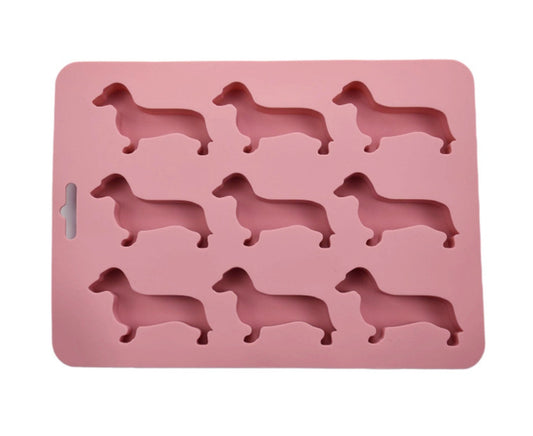 Dachshund Puppy Silicone Ice Cube Tray Mold