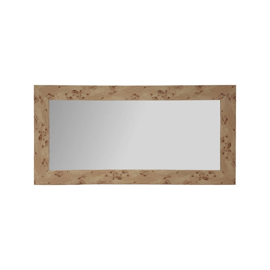 Burled Wall Mirror